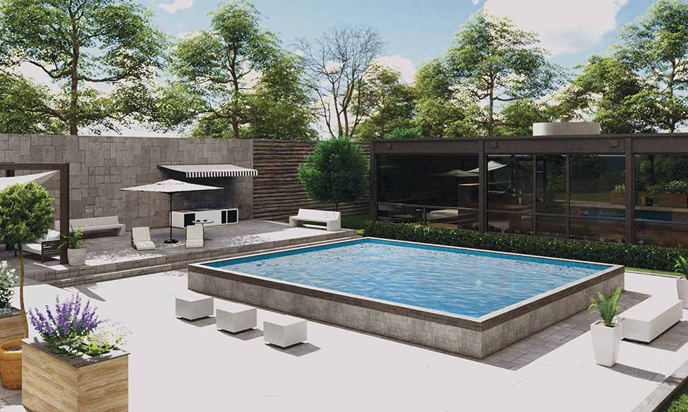 Modern Ecopool Container Pool