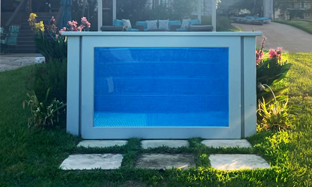 Ecopool Shipping Container Pool with Window