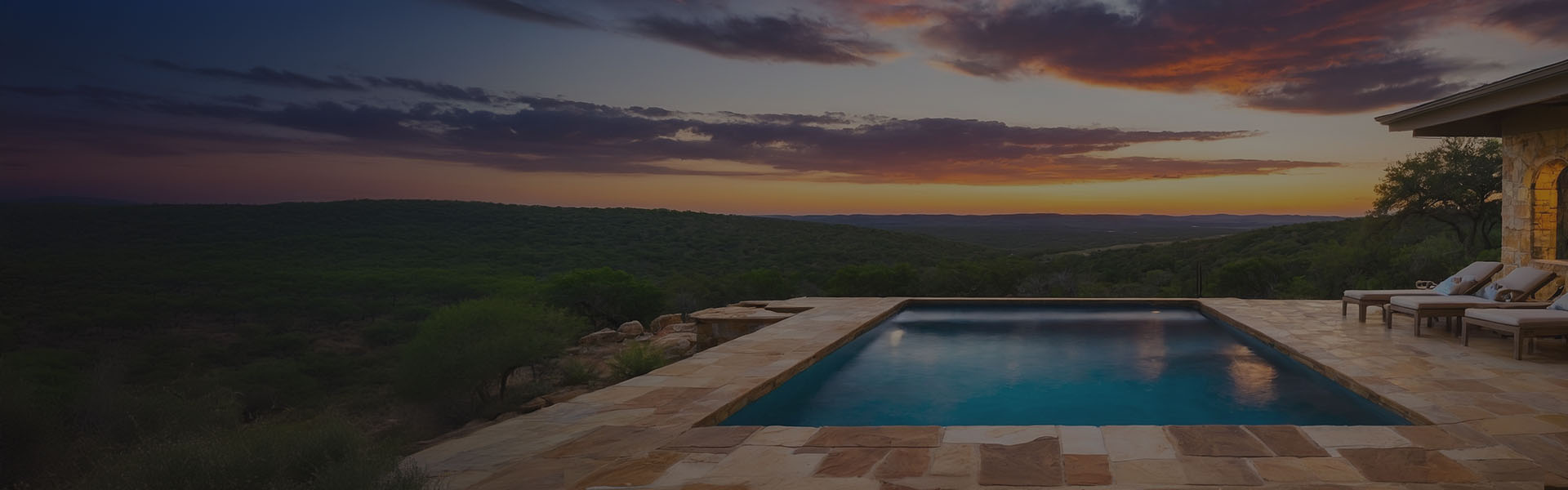Ecopool Swimming Pool in Texas Hill Country