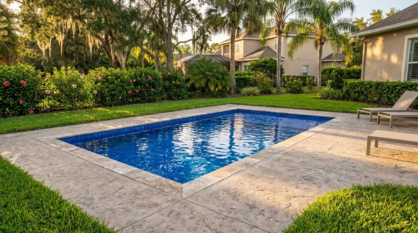 12 x 16 Blue Matrix Inground Steel Pool