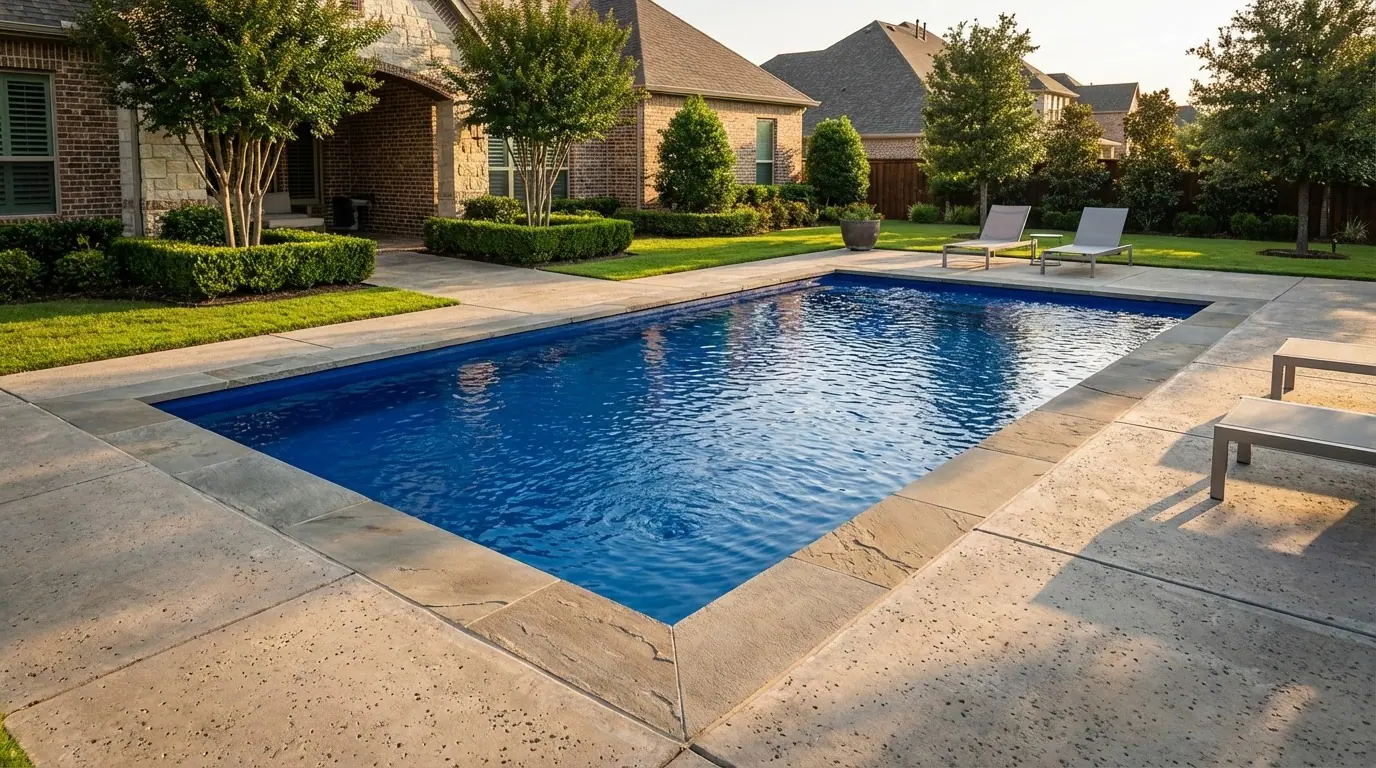 12 x 24 Deep Sea Blue Inground Steel Pool