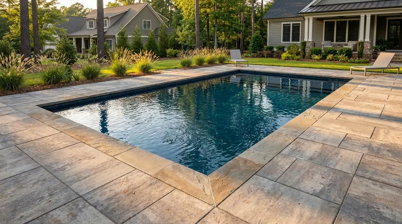 12 x 28 Black Sapphire Inground Steel Pool