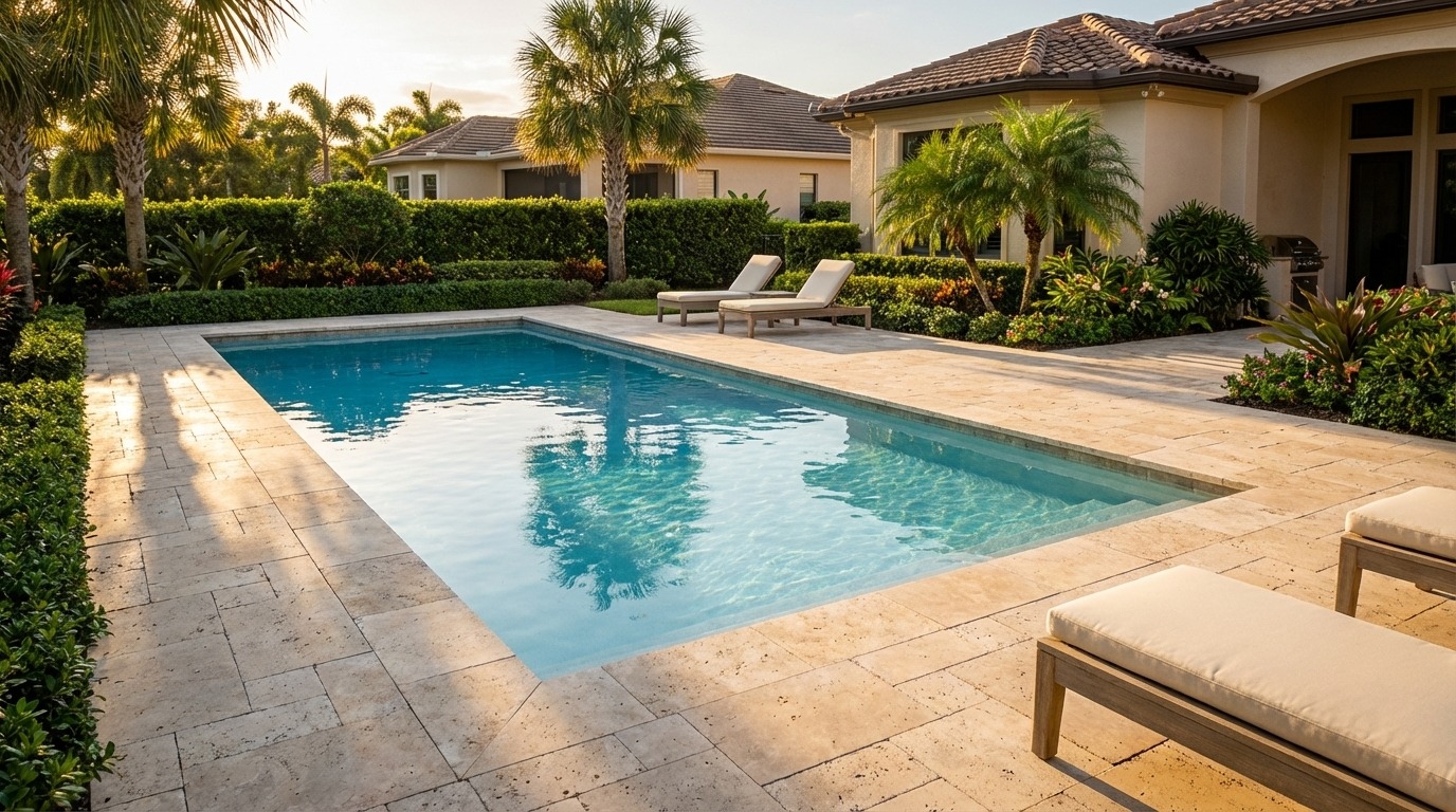 12 x 28 Aqua Blue Inground Steel Pool