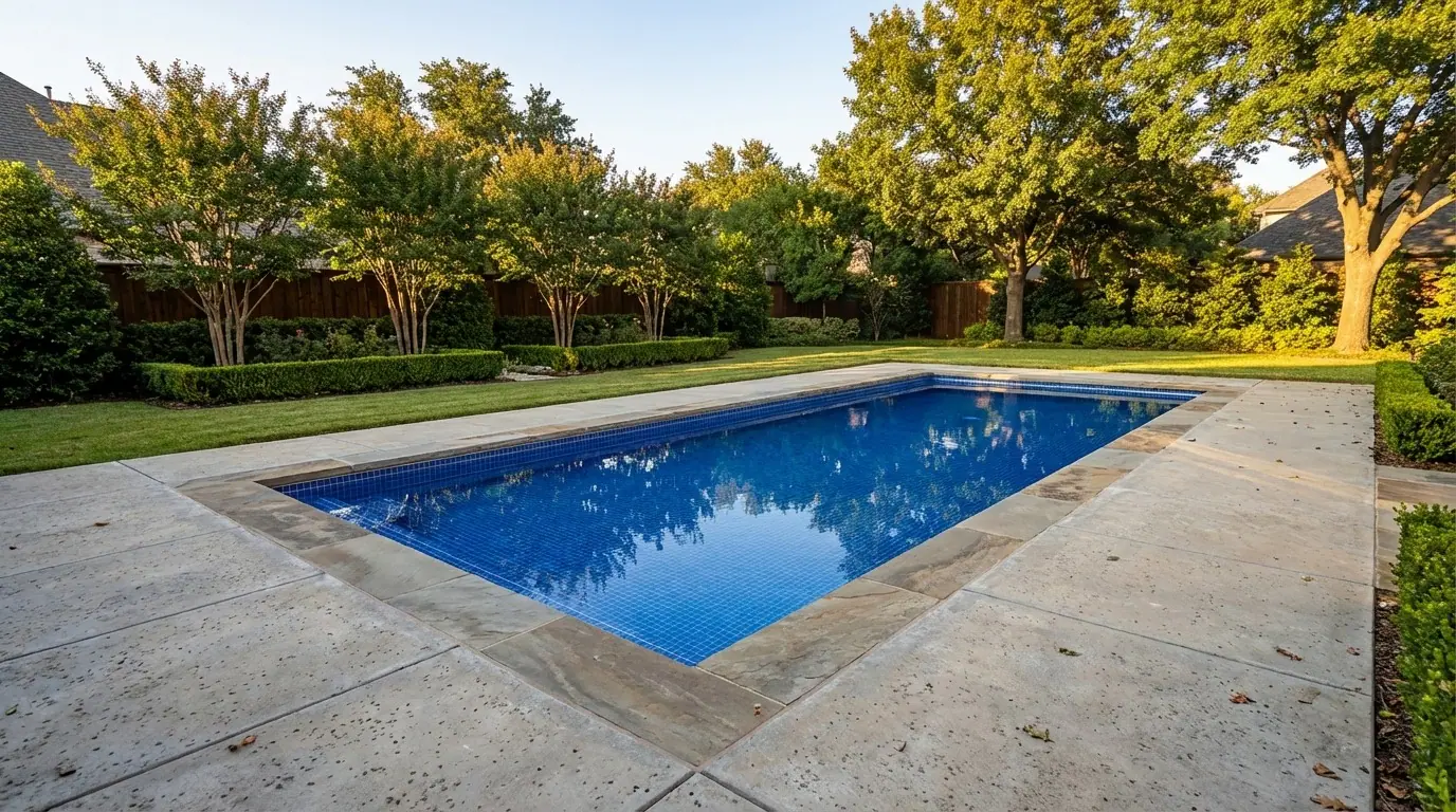 12 x 32 Blue Matrix Inground Steel Pool