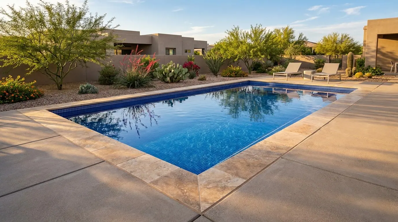 16 x 24 Blue Matrix Inground Steel Pool