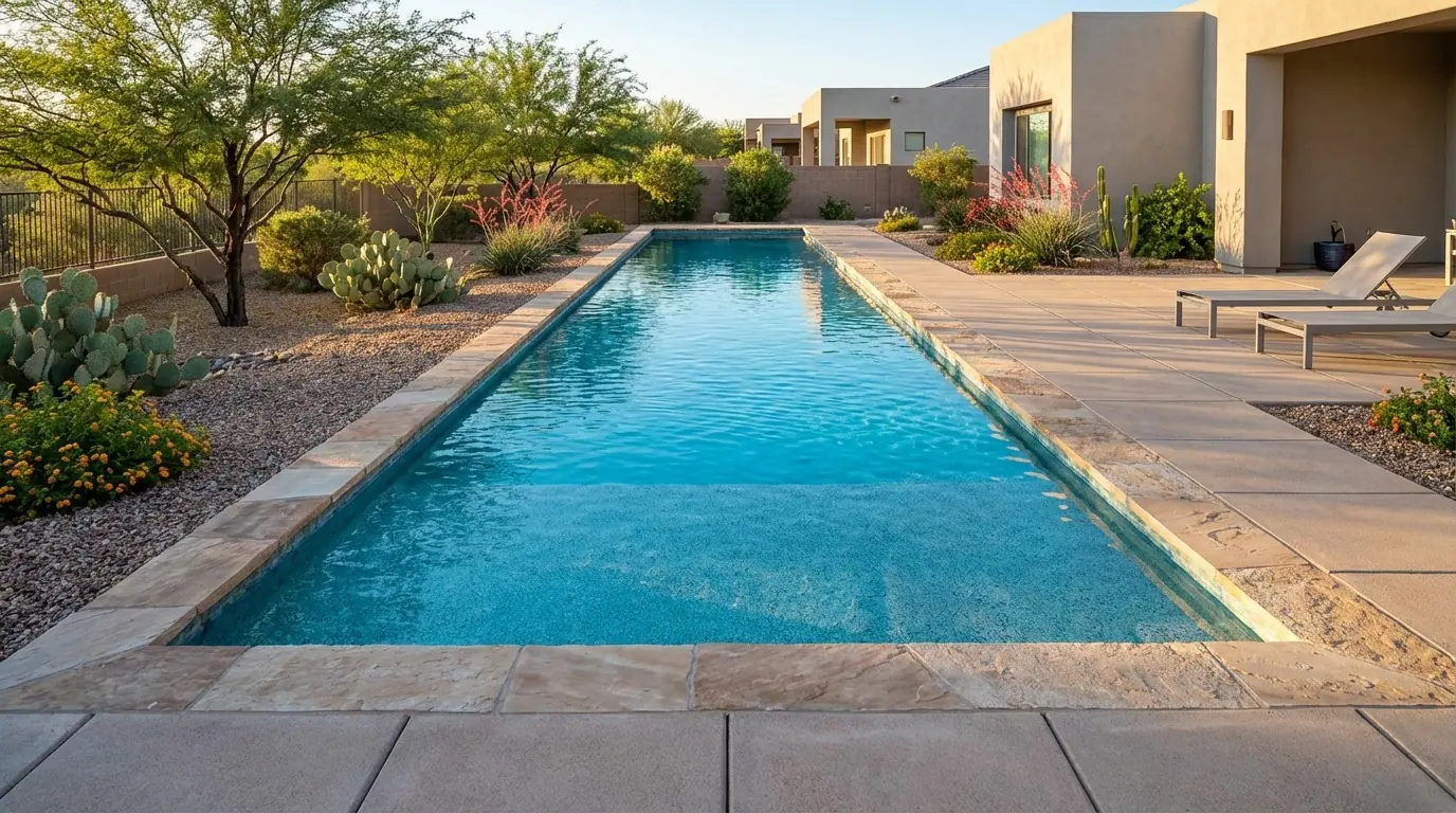 16 x 52 Blue Topaz Inground Steel Pool