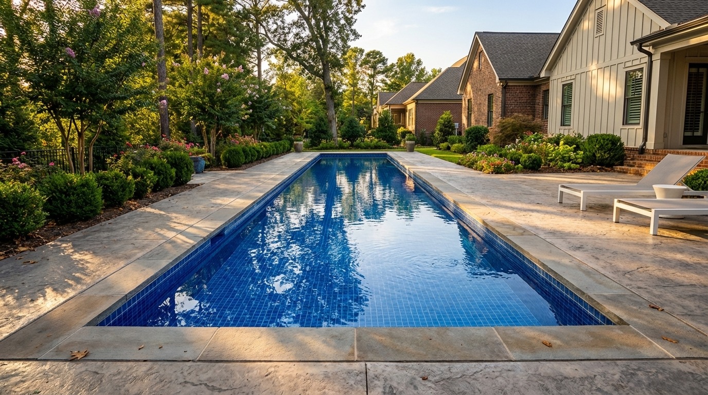 16 x 52 Blue Matrix Inground Steel Pool