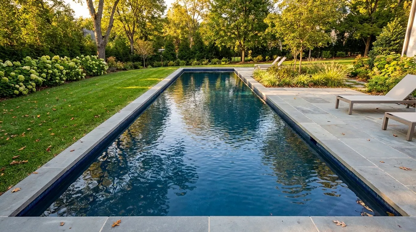 16 x 52 Deep Sea Blue Inground Steel Pool