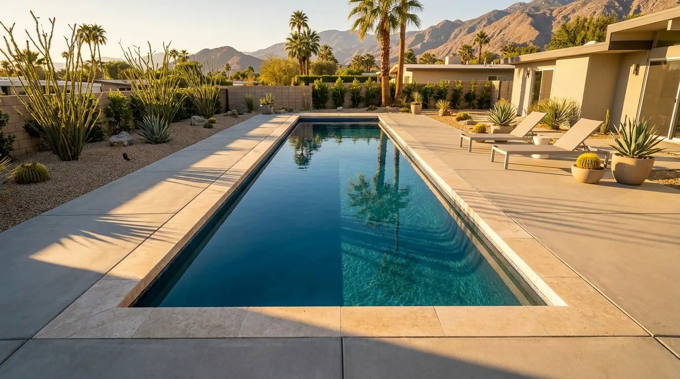 16 x 60 Deep Sea Blue Inground Steel Pool