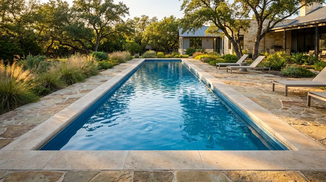 16 x 60 Aqua Blue Inground Steel Pool