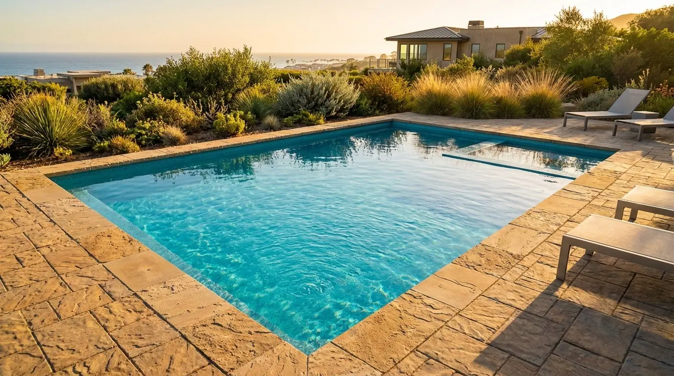 20 x 24 Blue Topaz Inground Steel Pool