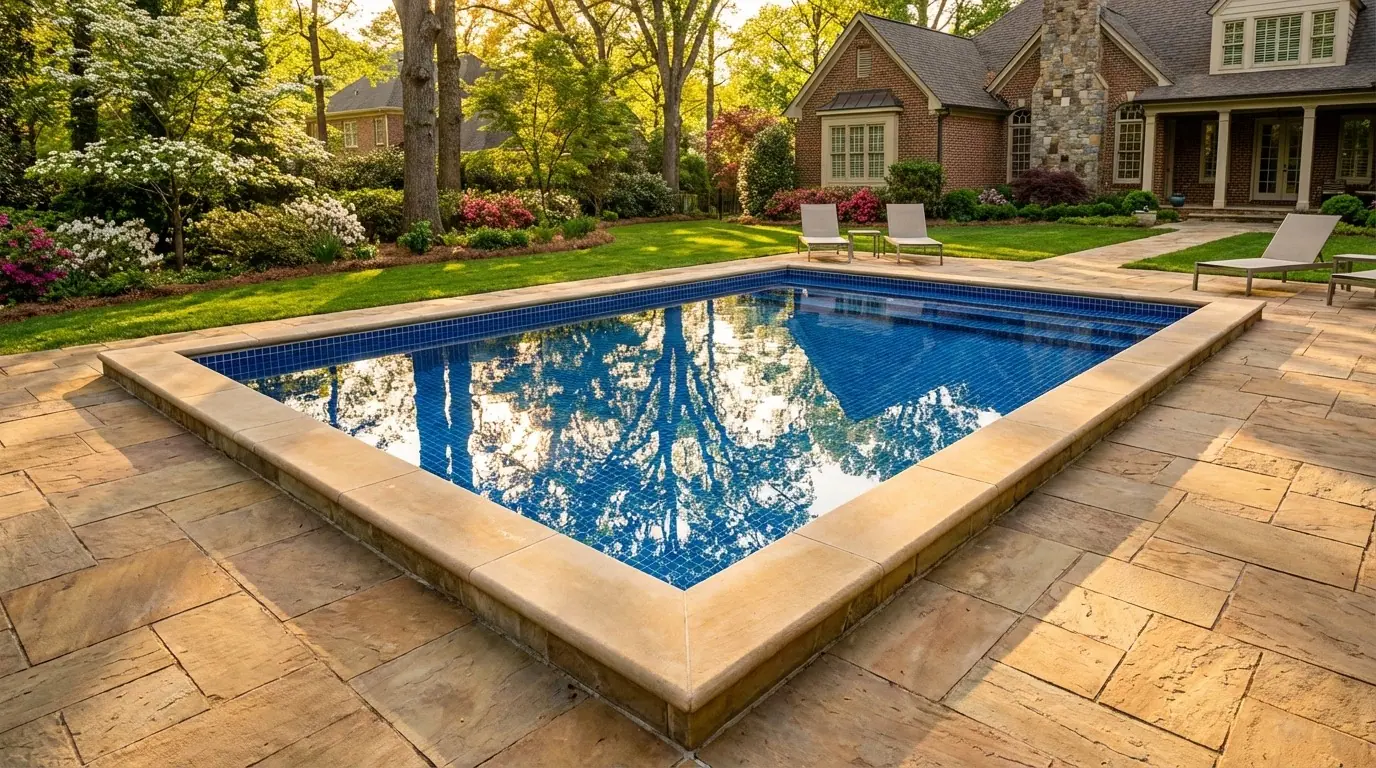 20 x 24 Blue Matrix Inground Steel Pool