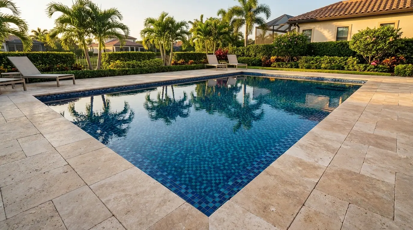 20 x 24 Mystic Blue Inground Steel Pool