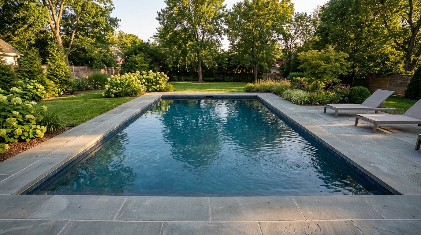 20 x 28 Deep Sea Blue Inground Steel Pool