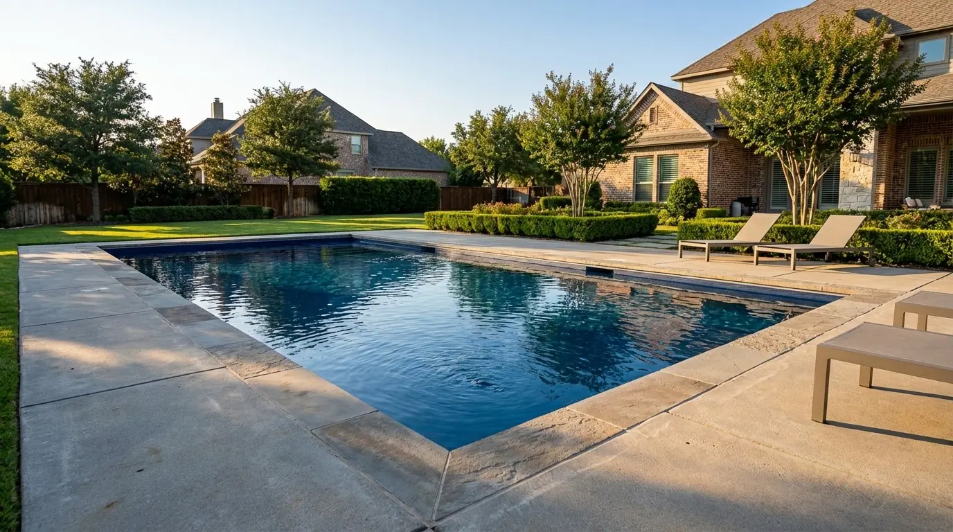 20 x 32 Deep Sea Blue Inground Steel Pool