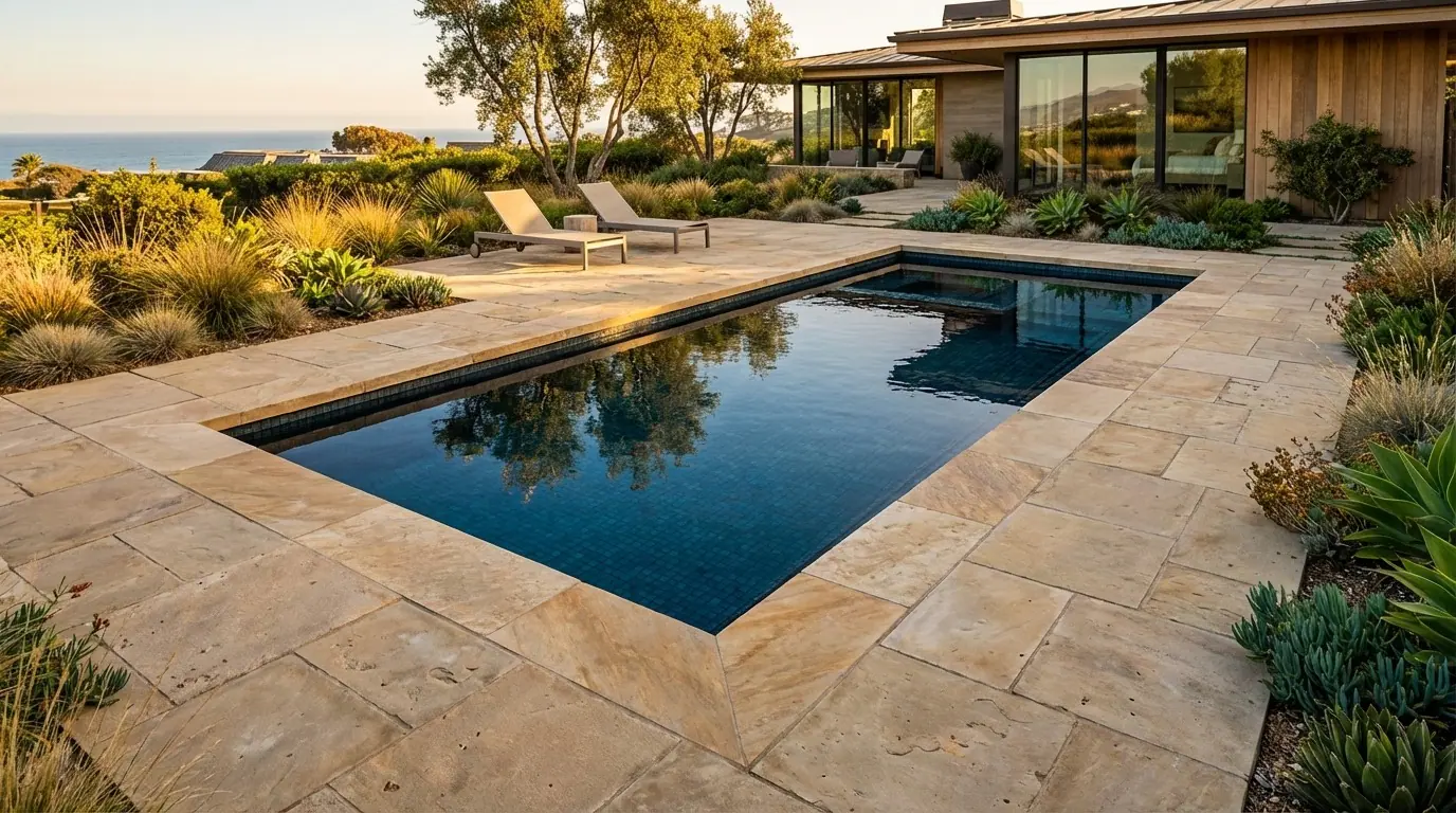 8 x 20 Black Sapphire Inground Steel Pool