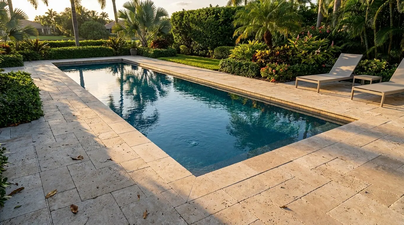 8 x 28 Deep Sea Blue Inground Steel Pool
