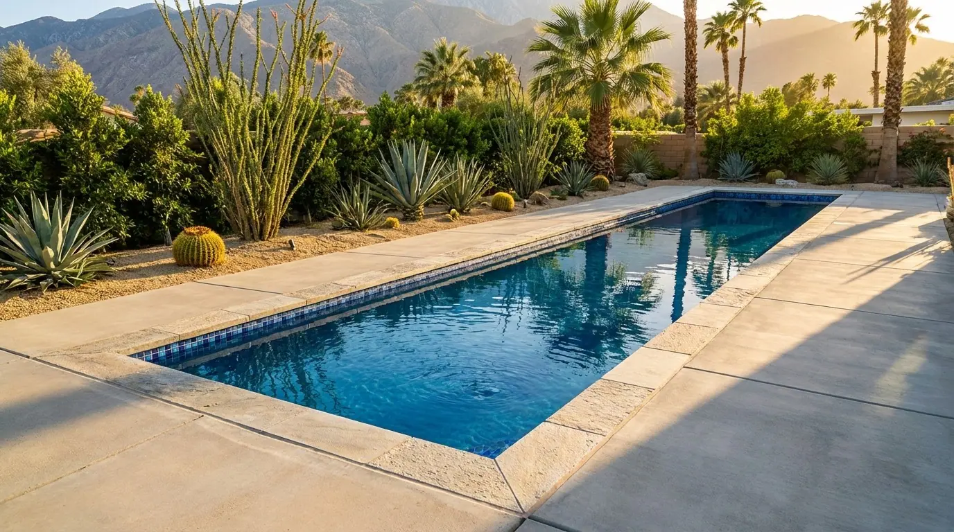 8 x 48 Mystic Blue Inground Steel Pool