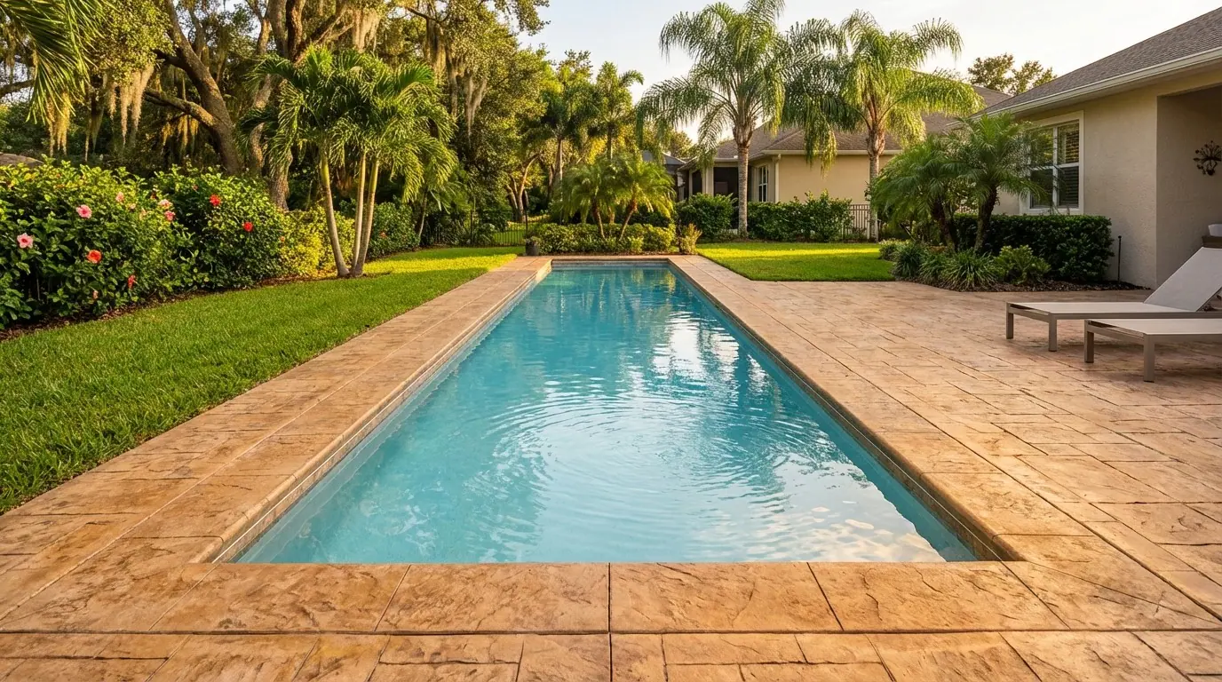 8 x 48 Aqua Blue Inground Steel Pool