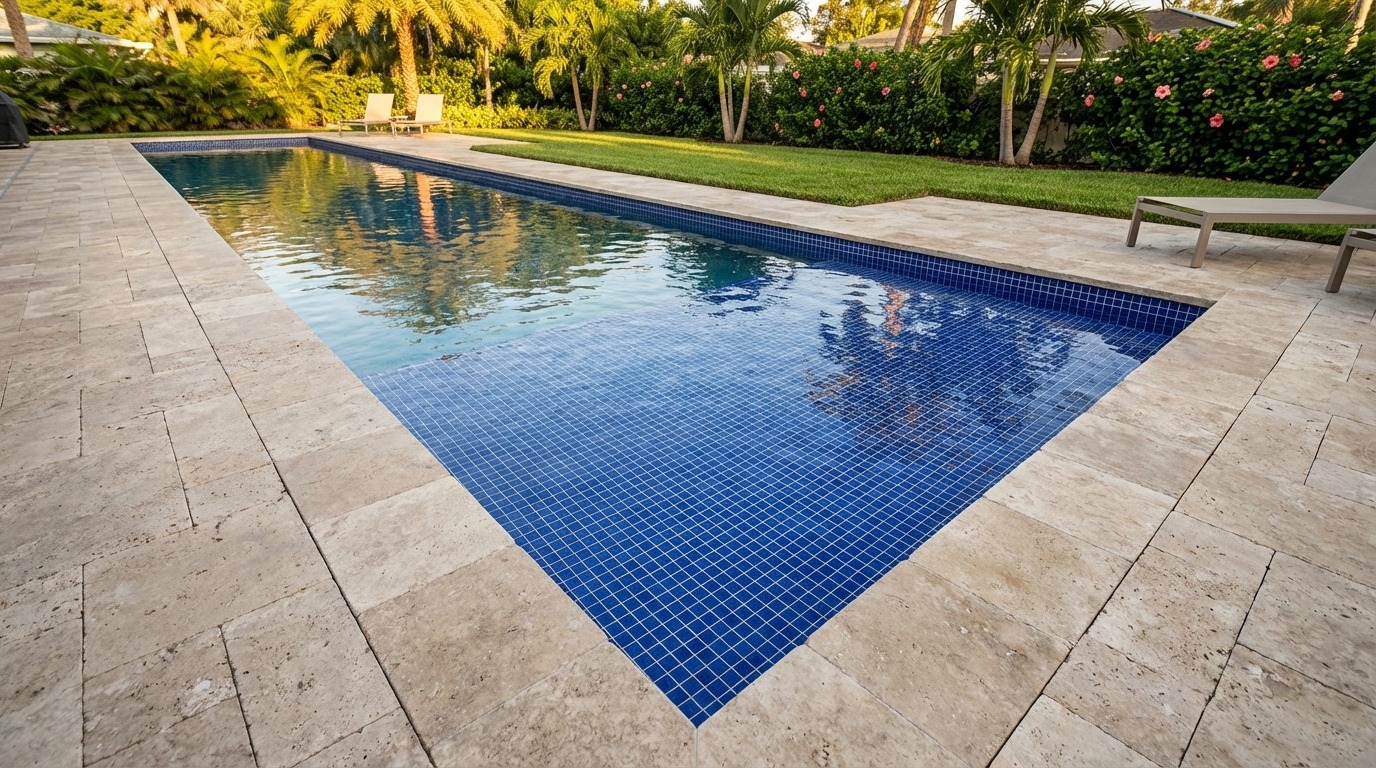 8 x 52 Blue Matrix Inground Steel Pool