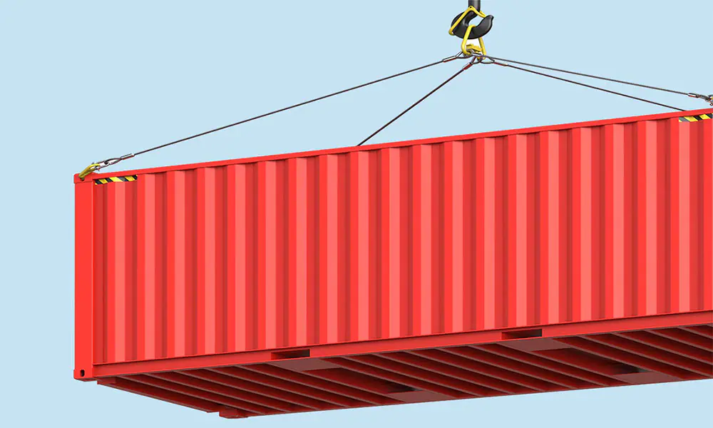 Ecopool Crane Delivery