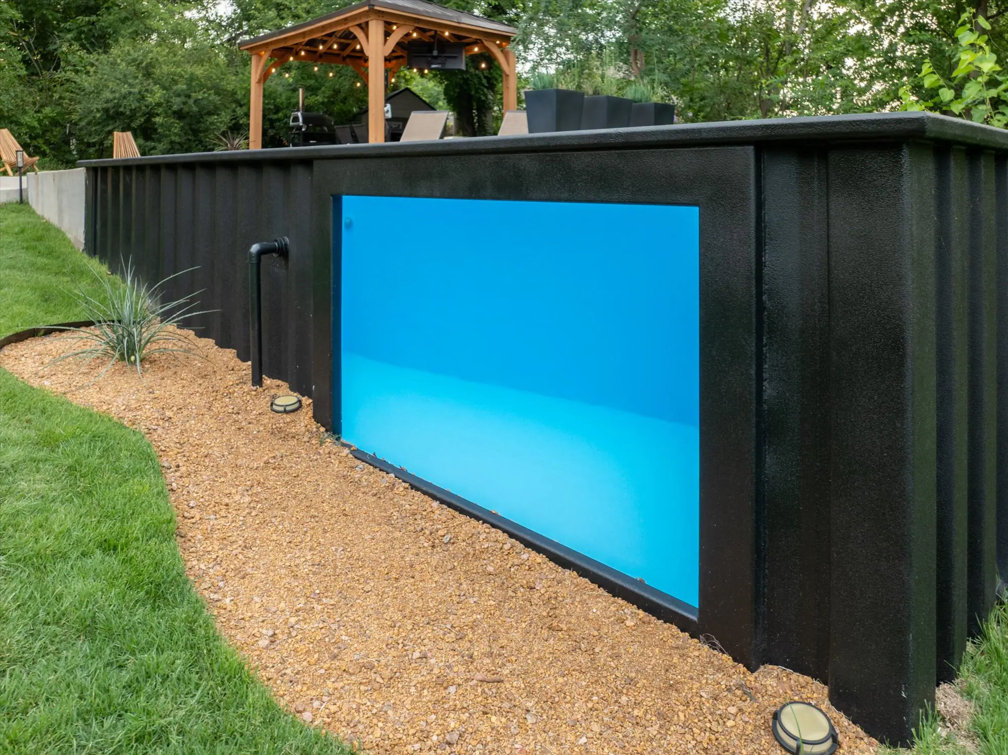 Container pool Oklahoma - private swimming area