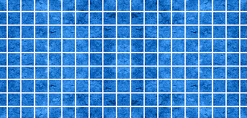Matrix Blue 3D Semi-Inground Pool Interior