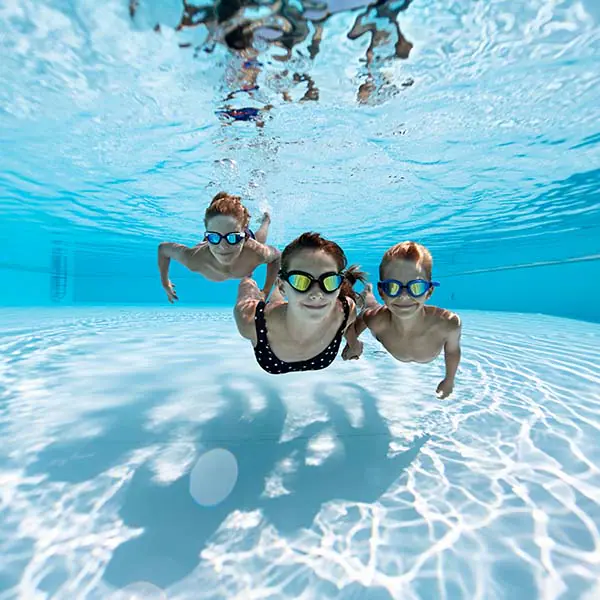 Kids Swimming in Ecopool
