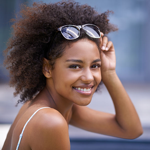 Sunglasses on Girl in Ecopool