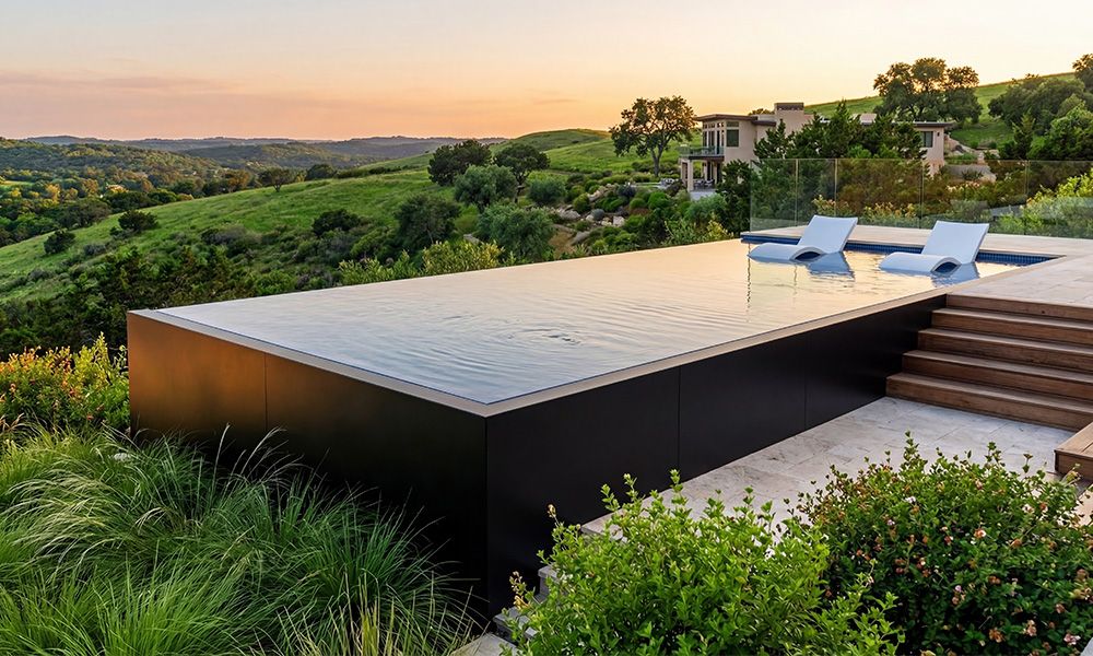 Ecopool Above-Ground Pool Sunset