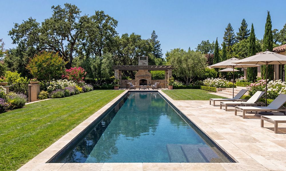 At Home Lap Swimming Pool