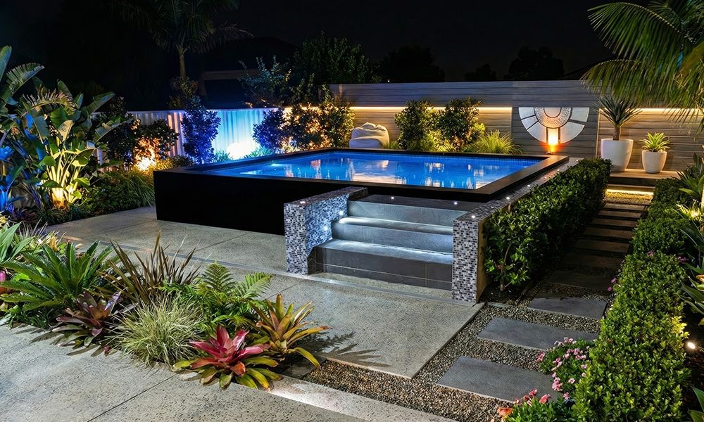 Small Plunge Steel Swimming Pool