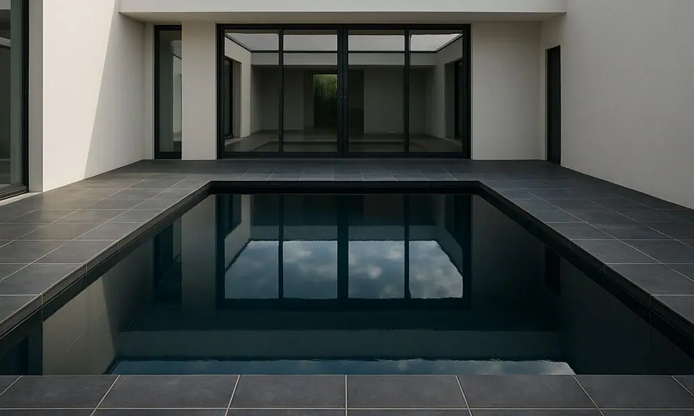 Black Modern Pool