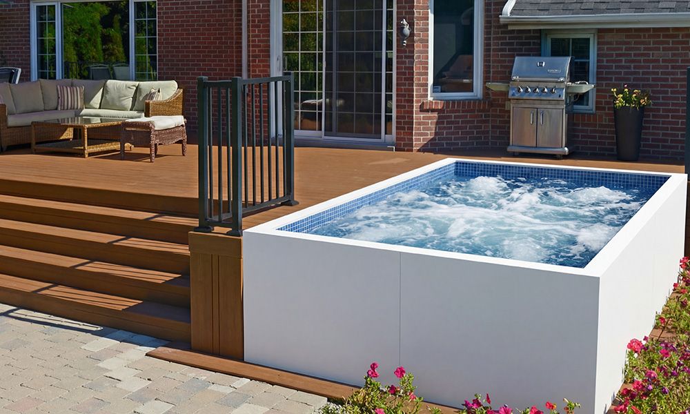 Above-Ground Hot Tub