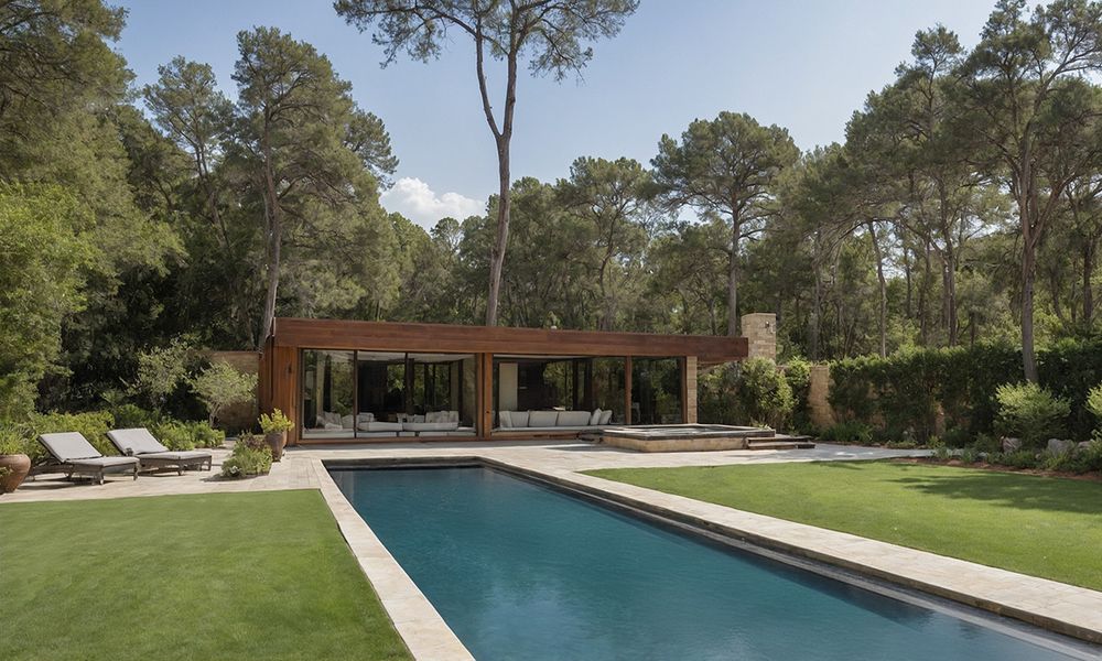 Contemporary Swimming Pool