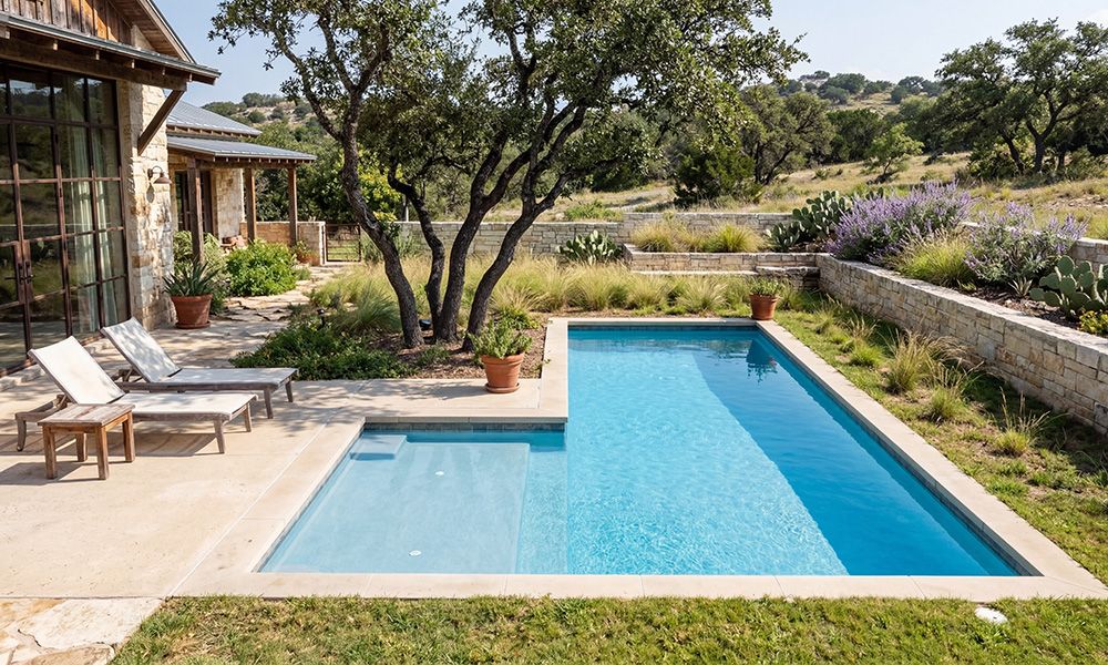 Inground steel cowboy pool