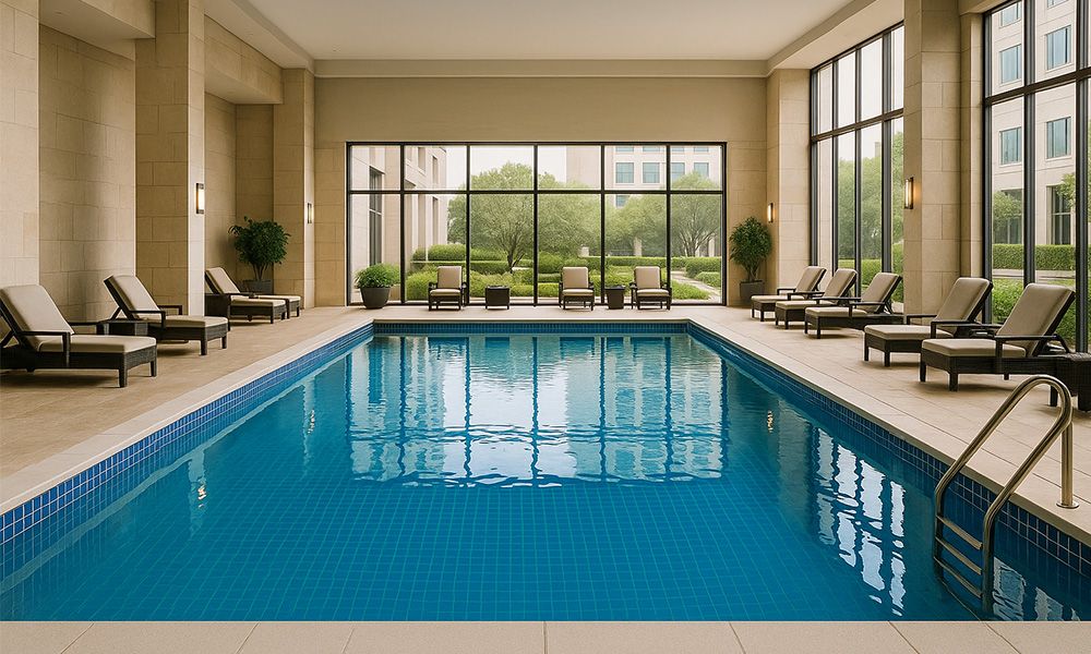 Indoor Hotel Tile Pool