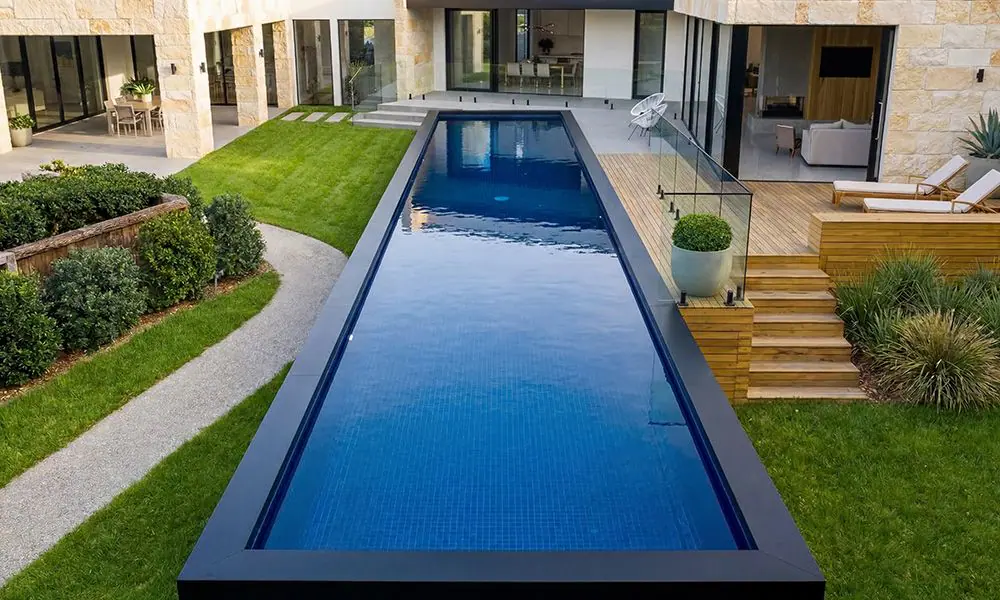 Ecopool lap pool for exercise and fitness swimming