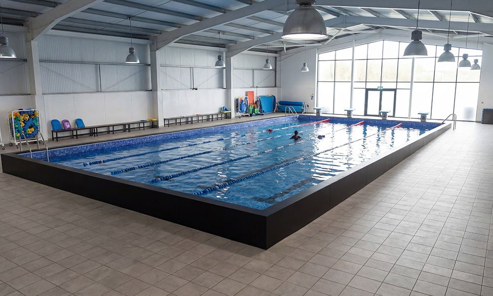 Large Architectural Pool Space