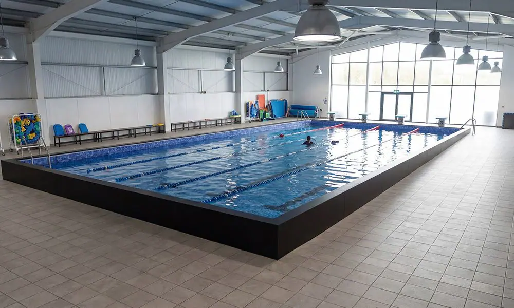 Large Architectural Pool Space