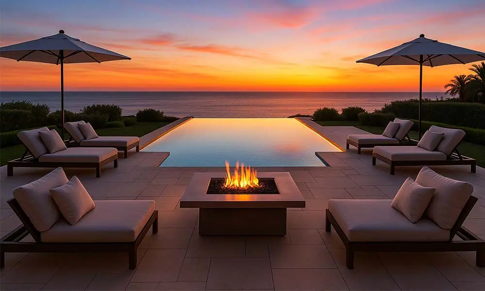 Ecopool Luxury Sunset Infinity Swimming Pool