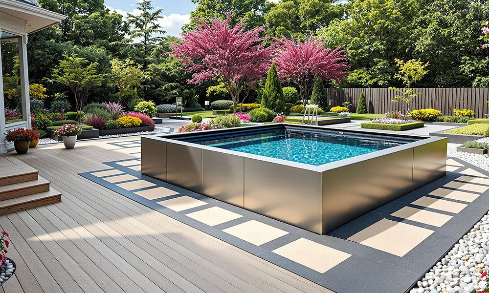 Metal Steel Swimming Pool