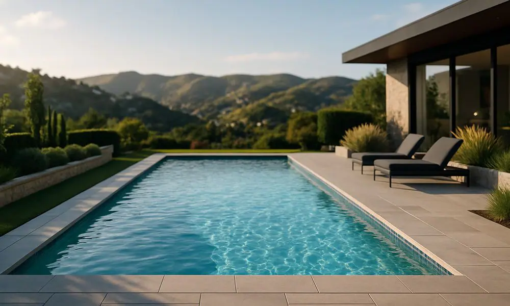 Modern 8x20 S-Series Steel Swimming Pool