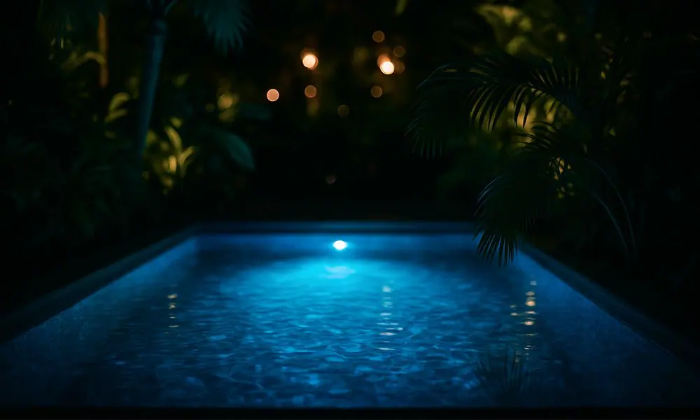 Ecopool Nighttime Cocktail Swimming Pool