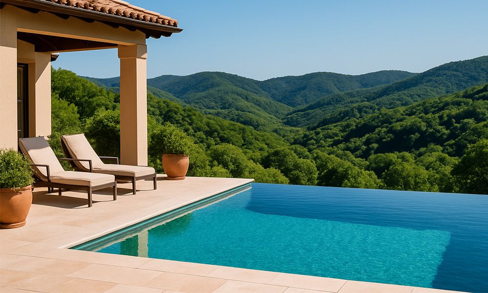 Ecopool Rectangle Infinity Pool