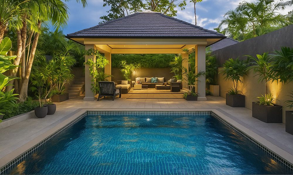 Rectangle Tropical S-Series Pool