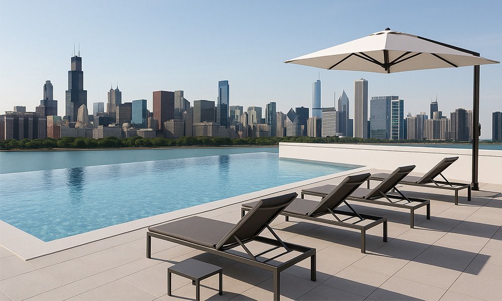 Ecopool Rooftop Infinity Swimming Pool