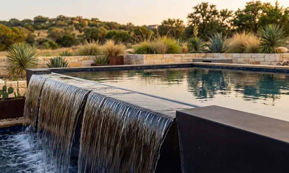 Ecopool Infinity Edge Swimming Pool