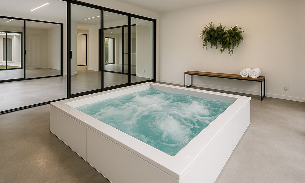 Simple Indoor Hot Tub