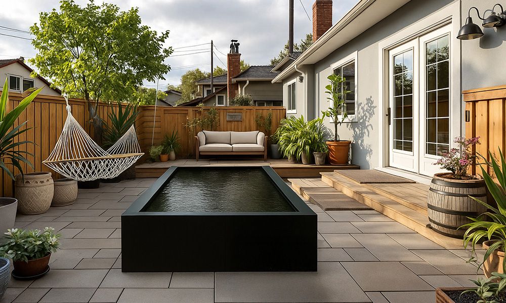 Small Steel Plunge Pool